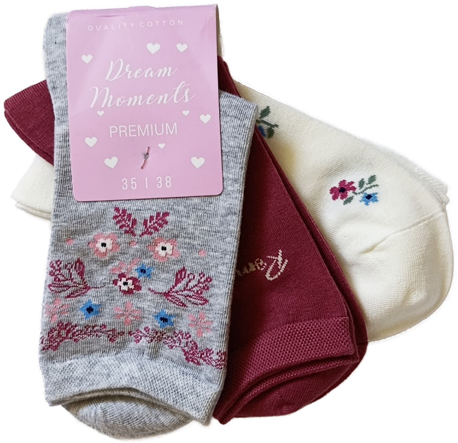 Damen Socken Dream Moments 3er Pack