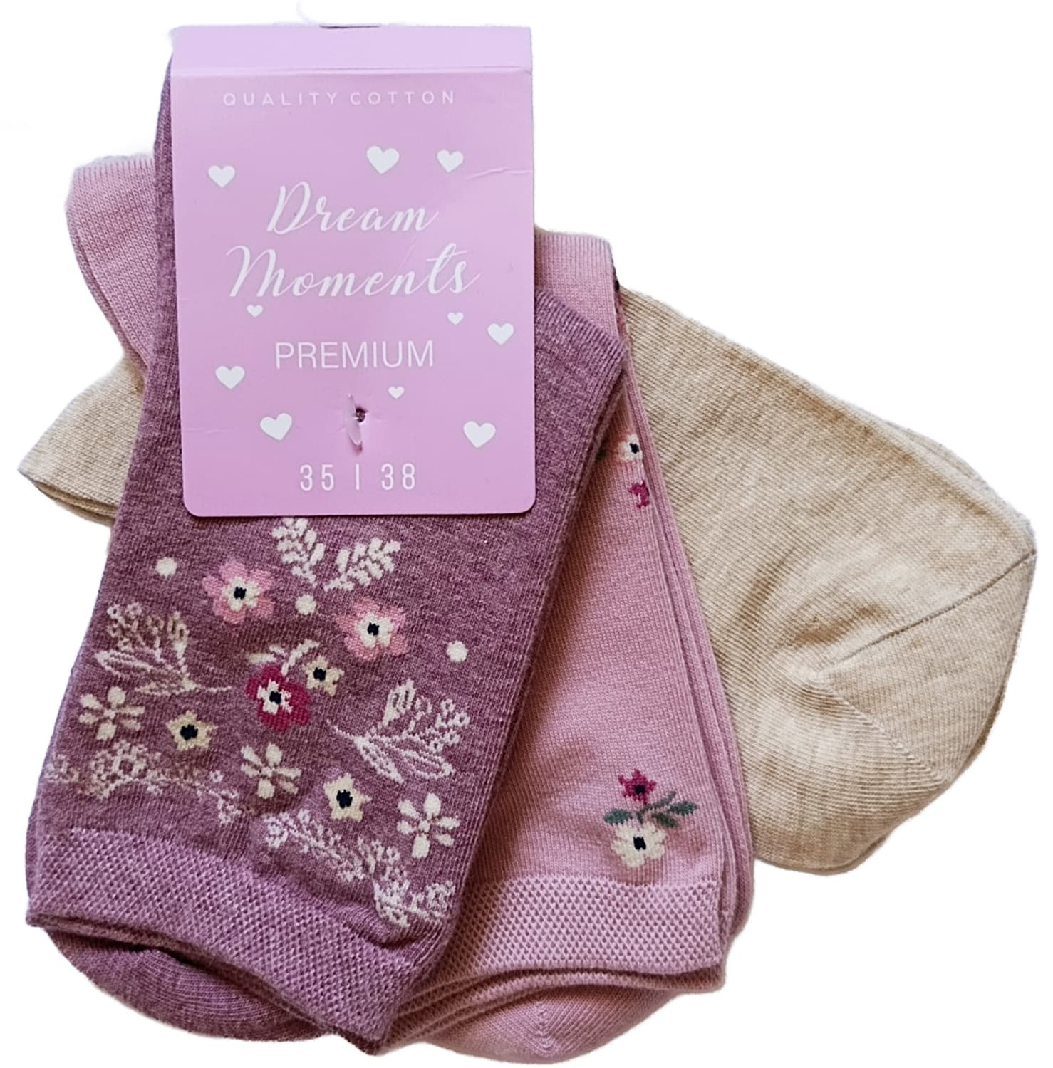 Damen Socken Dream Moments 3er Pack