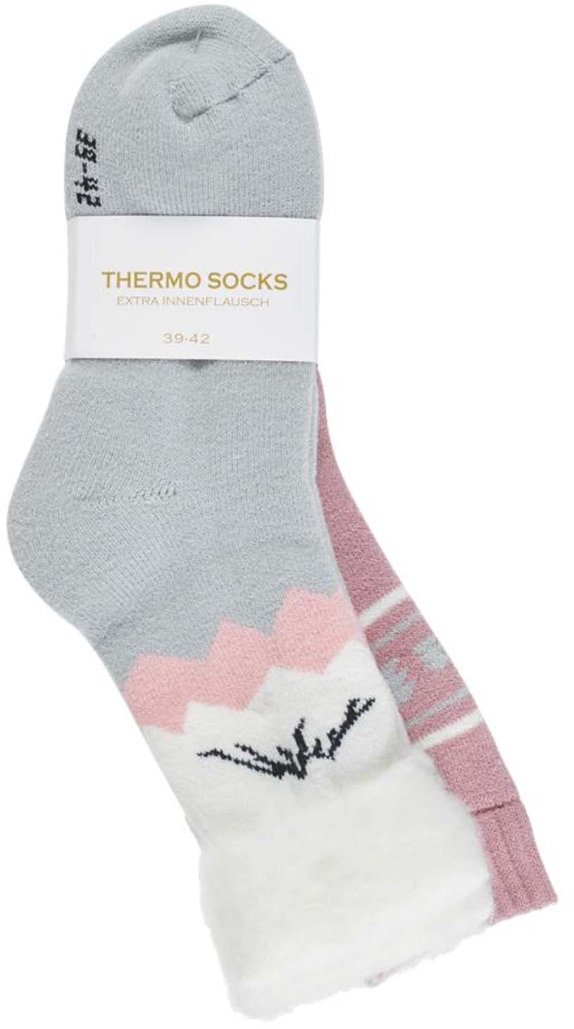 Damen Mega Thermosocken 2er Pack