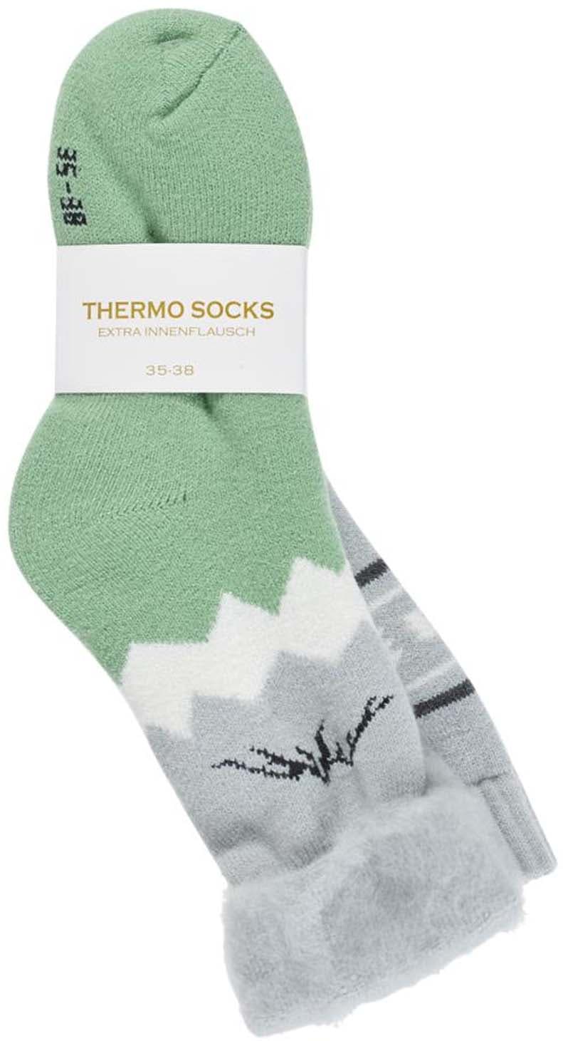 Damen Mega Thermosocken 2er Pack