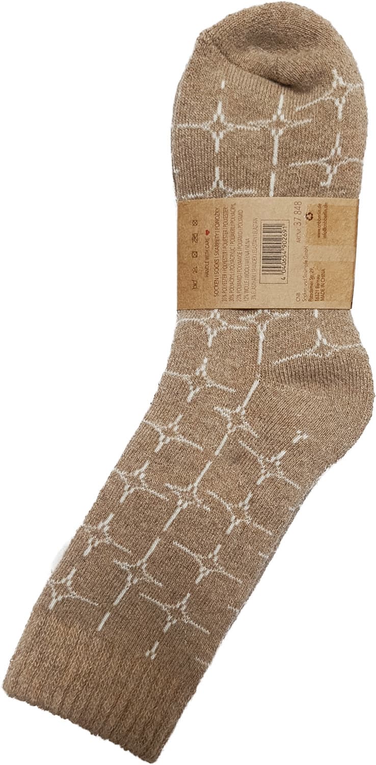 Damen Wollsocken Hirsch 2er Pack