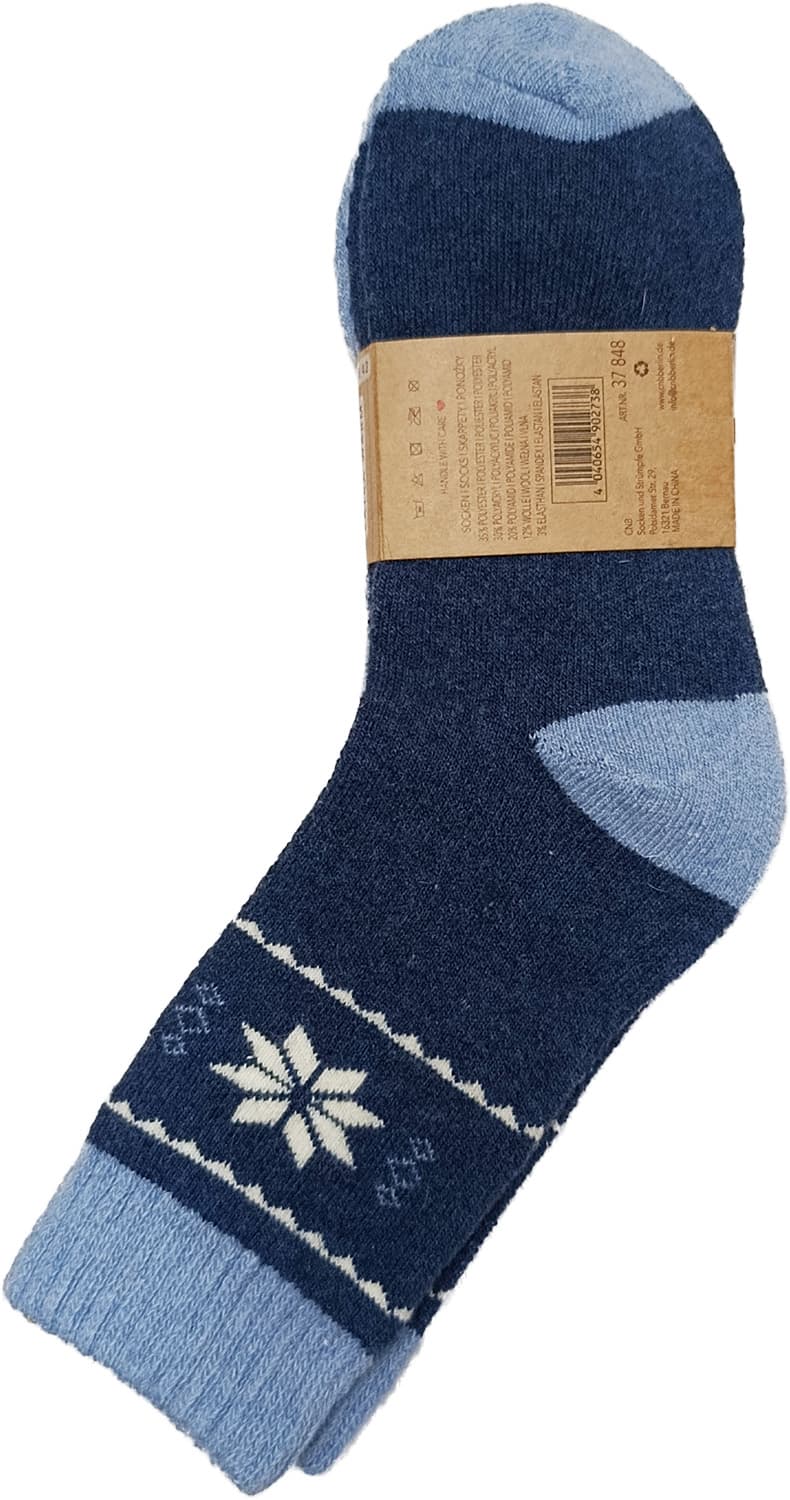 Damen Wollsocken Hirsch 2er Pack