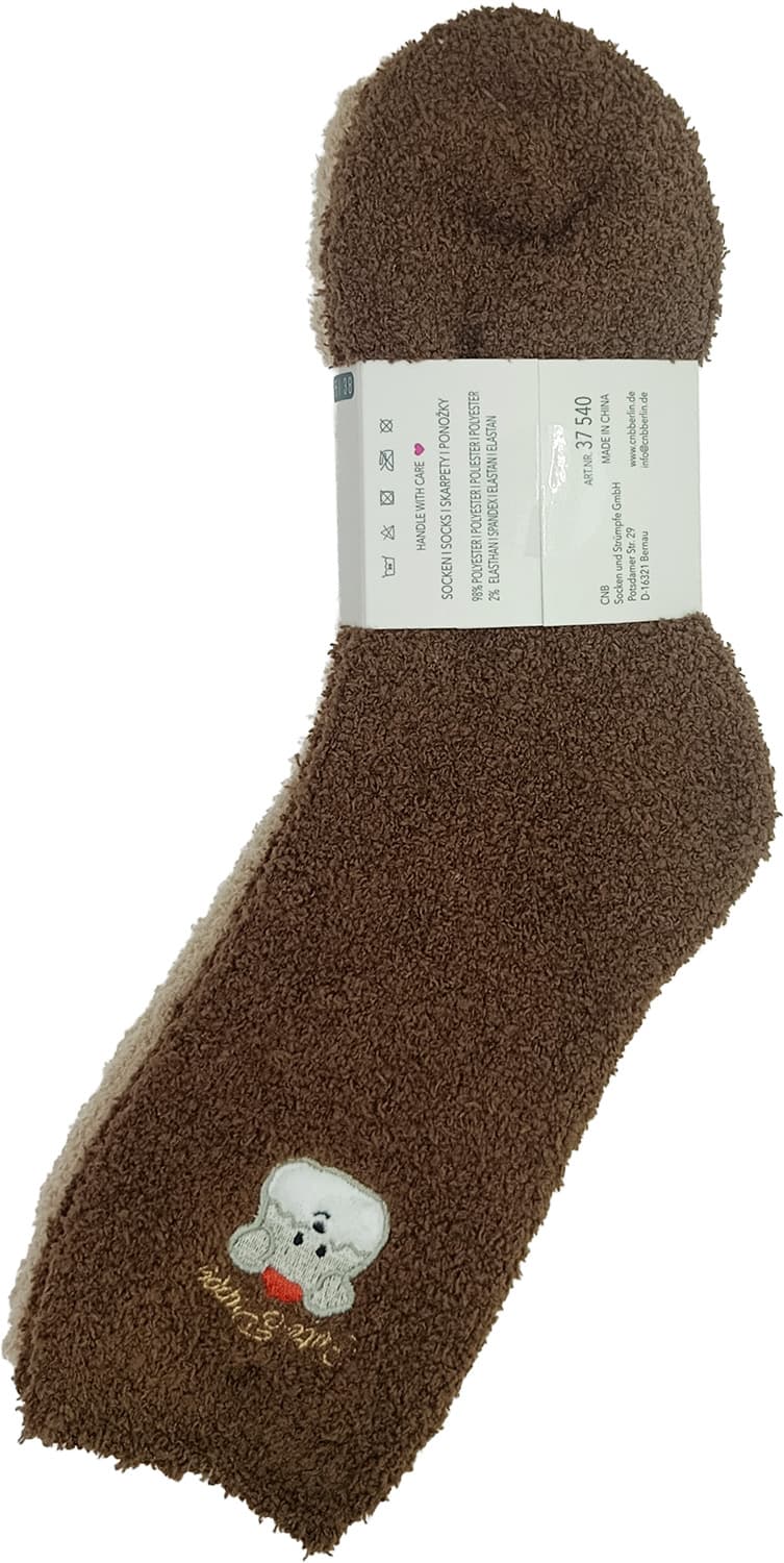 Damen Kuschelsocken Cosy Socks 2er Pack