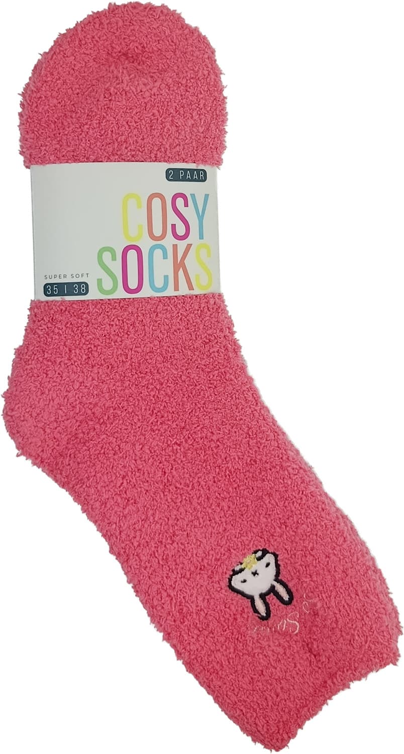 Damen Kuschelsocken Cosy Socks 2er Pack