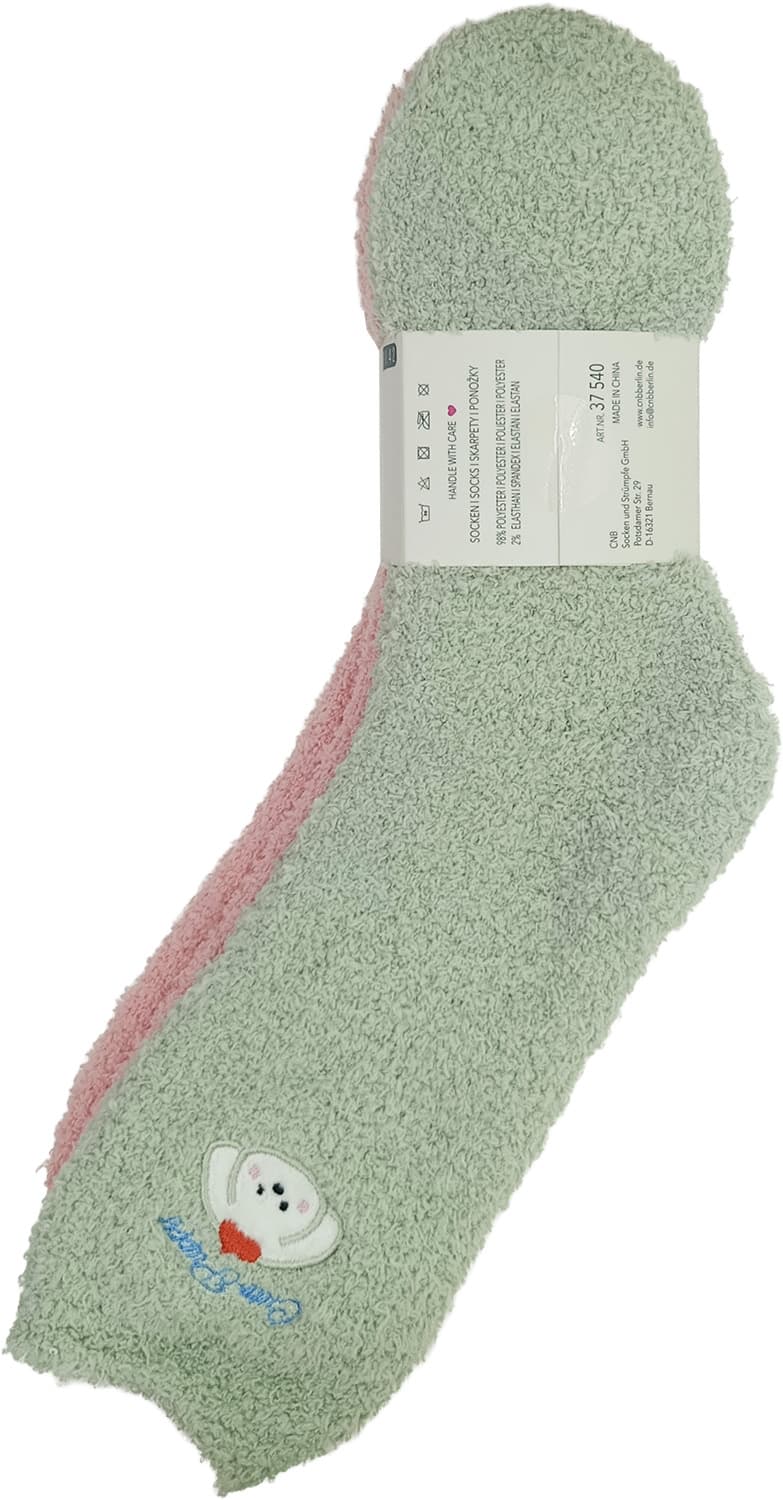Damen Kuschelsocken Cosy Socks 2er Pack