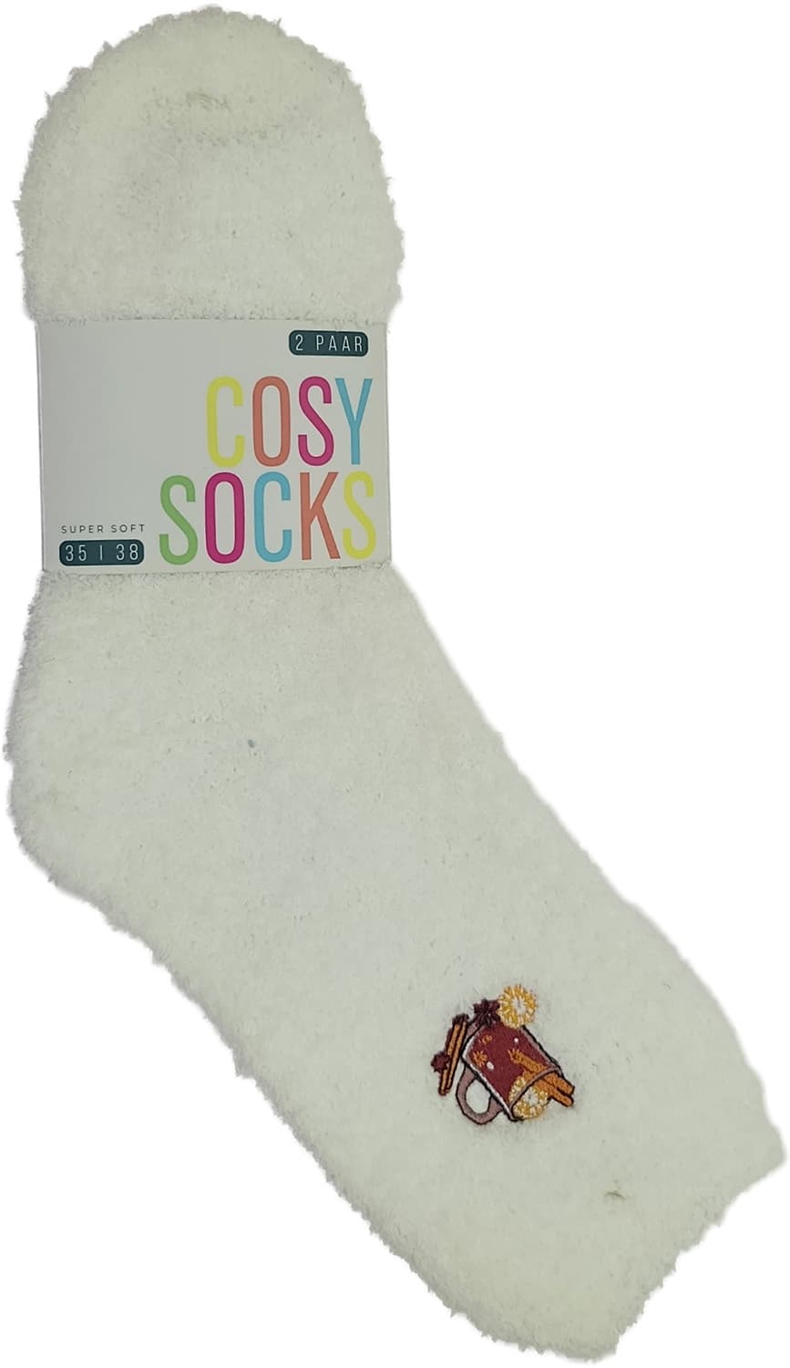 Damen Kuschelsocken Cosy Socks 2er Pack