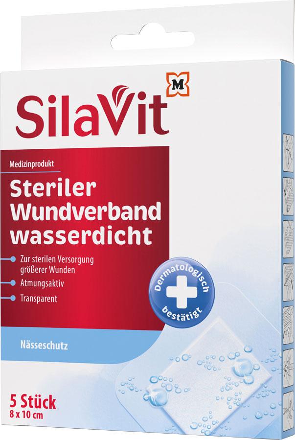 SilaVit Steriler Wundverband wasserdicht