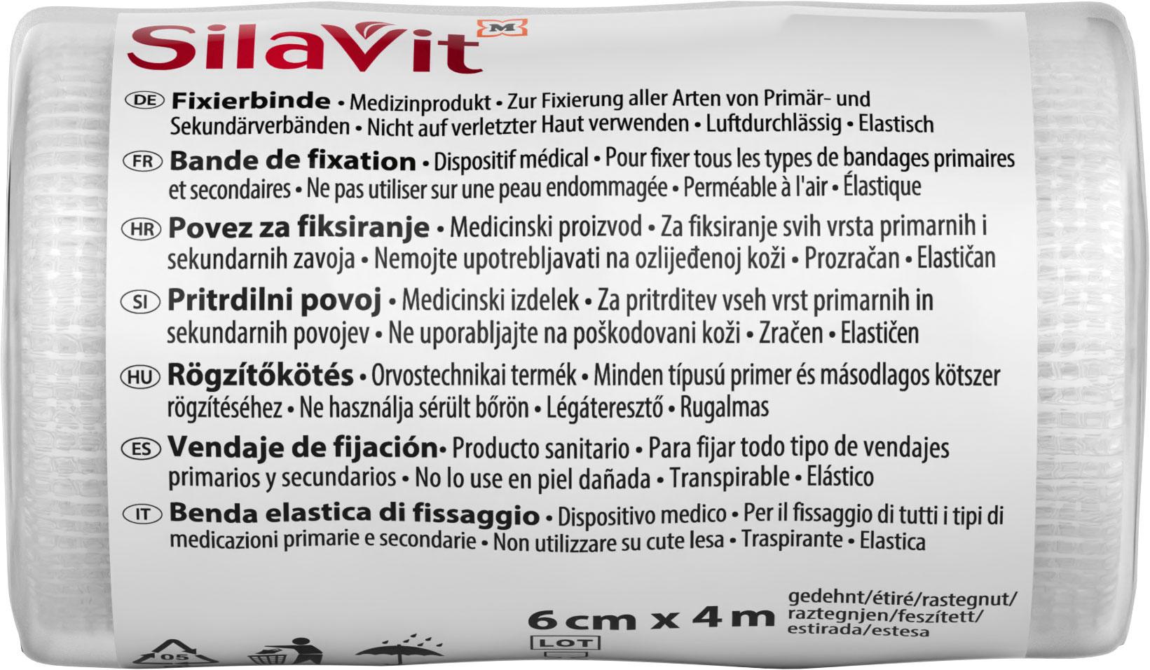SilaVit Fixierbinde 6 cm Breite