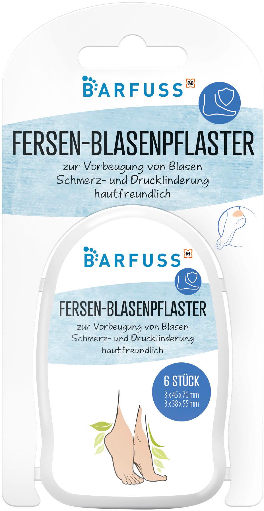 BARFUSS Blasenpflaster Fersen