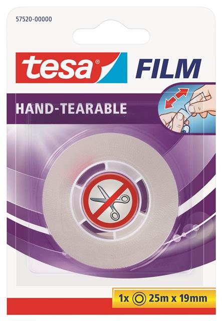 tesafilm® von Hand einreißbar 25m x 19mm
