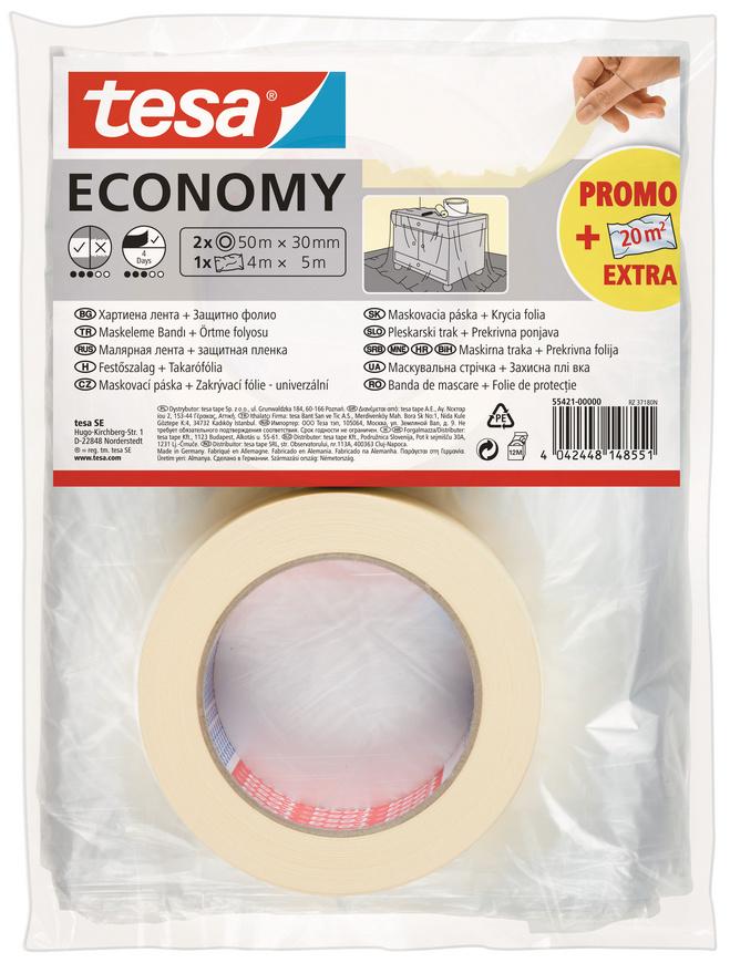tesa® Malerband Economy 2 x 50m