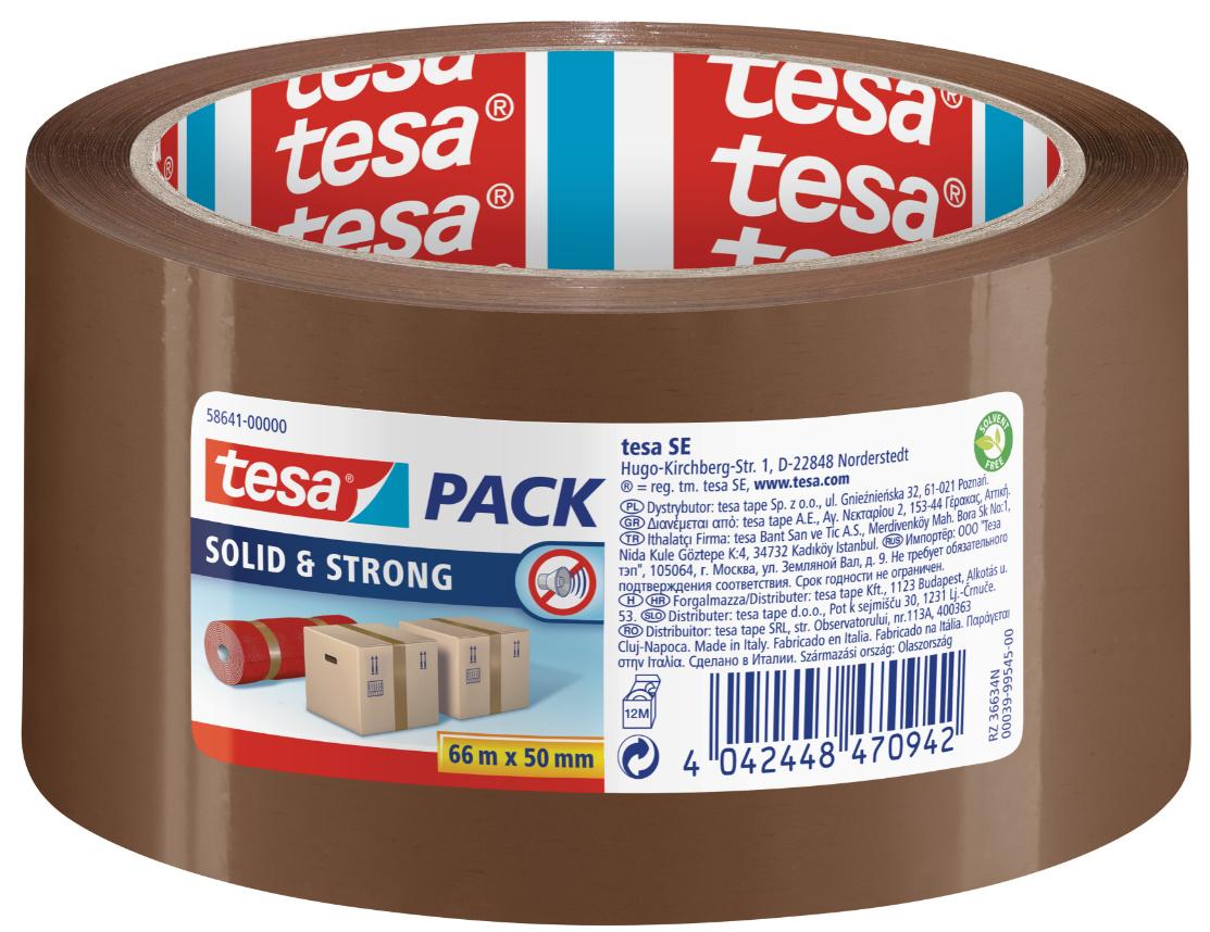 tesapack®  SOLID&STRONG braun 50mm x 66m