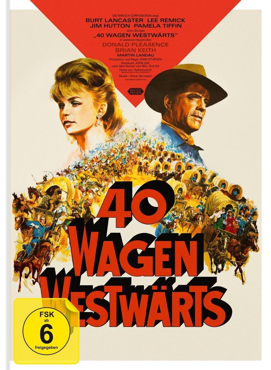 Vierzig Wagen westwärts - Mediabook - LImited Collector's Edition  (Blu-ray+DVD)