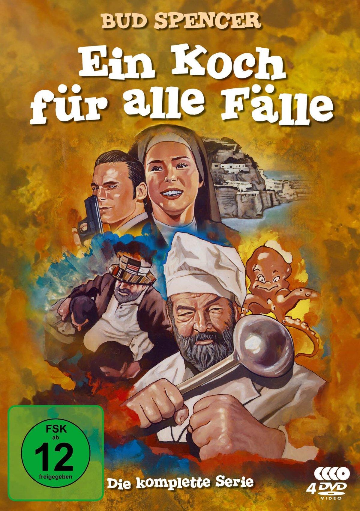 Bud Spencer – Ein Koch für alle Fälle - Die komplette Serie (Alle 12 Folgen) (Fernsehjuwelen)  [4 DVDs]