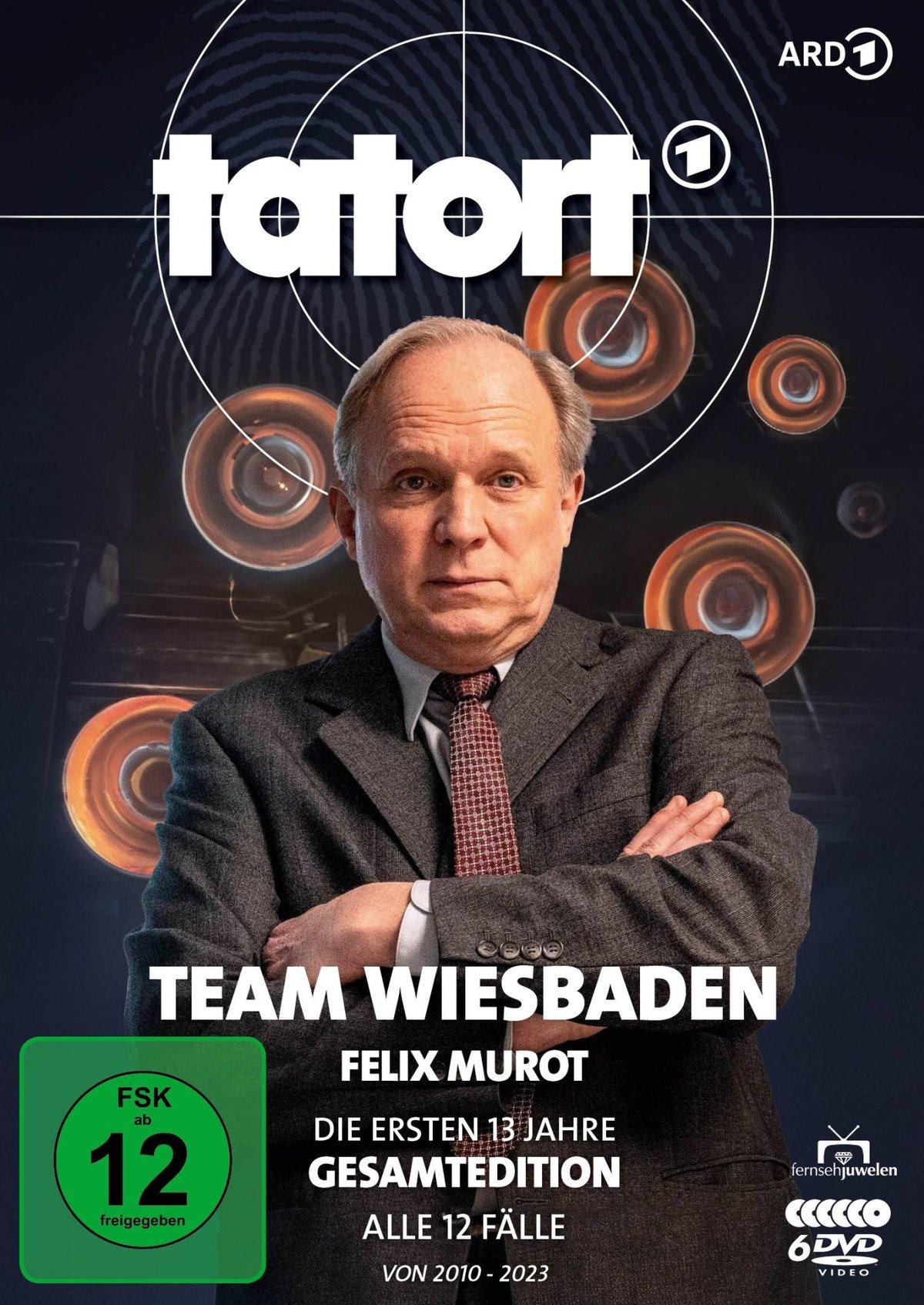Tatort - Team Wiesbaden: Felix Murot - Gesamtedition: Die ersten 13 Jahre (Alle 12 Fälle von 2010-2023)  [6 DVDs]