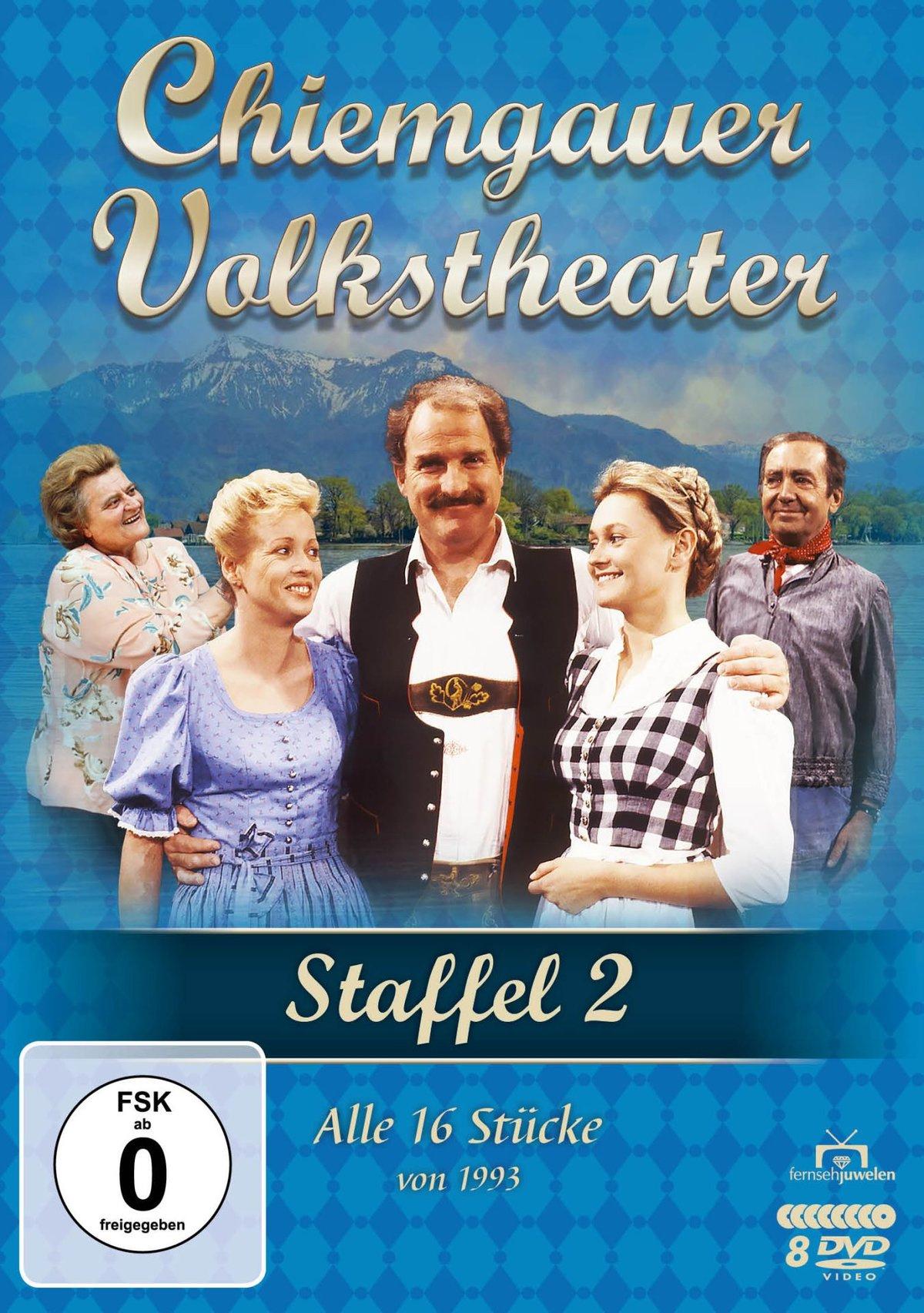 Chiemgauer Volkstheater - Die komplette Staffel 2 von 1993 (Fernsehjuwelen)  [8 DVDs]