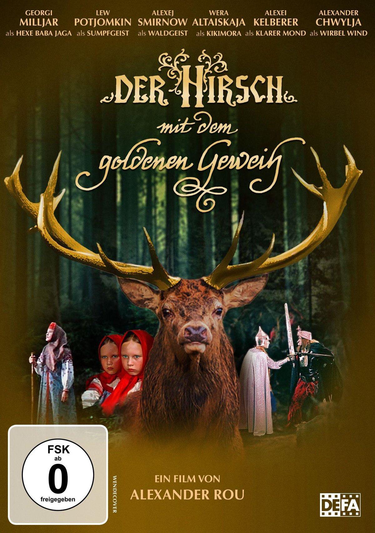 Der Hirsch mit dem goldenen Geweih (1971) (Filmjuwelen / DEFA-Märchen) (Neuauflage)