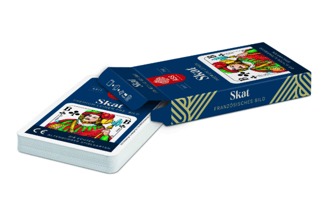 Produktbild ASS Altenburger - Skat Premium Leinen, französisches Bild in Faltschachtel 3 von 5