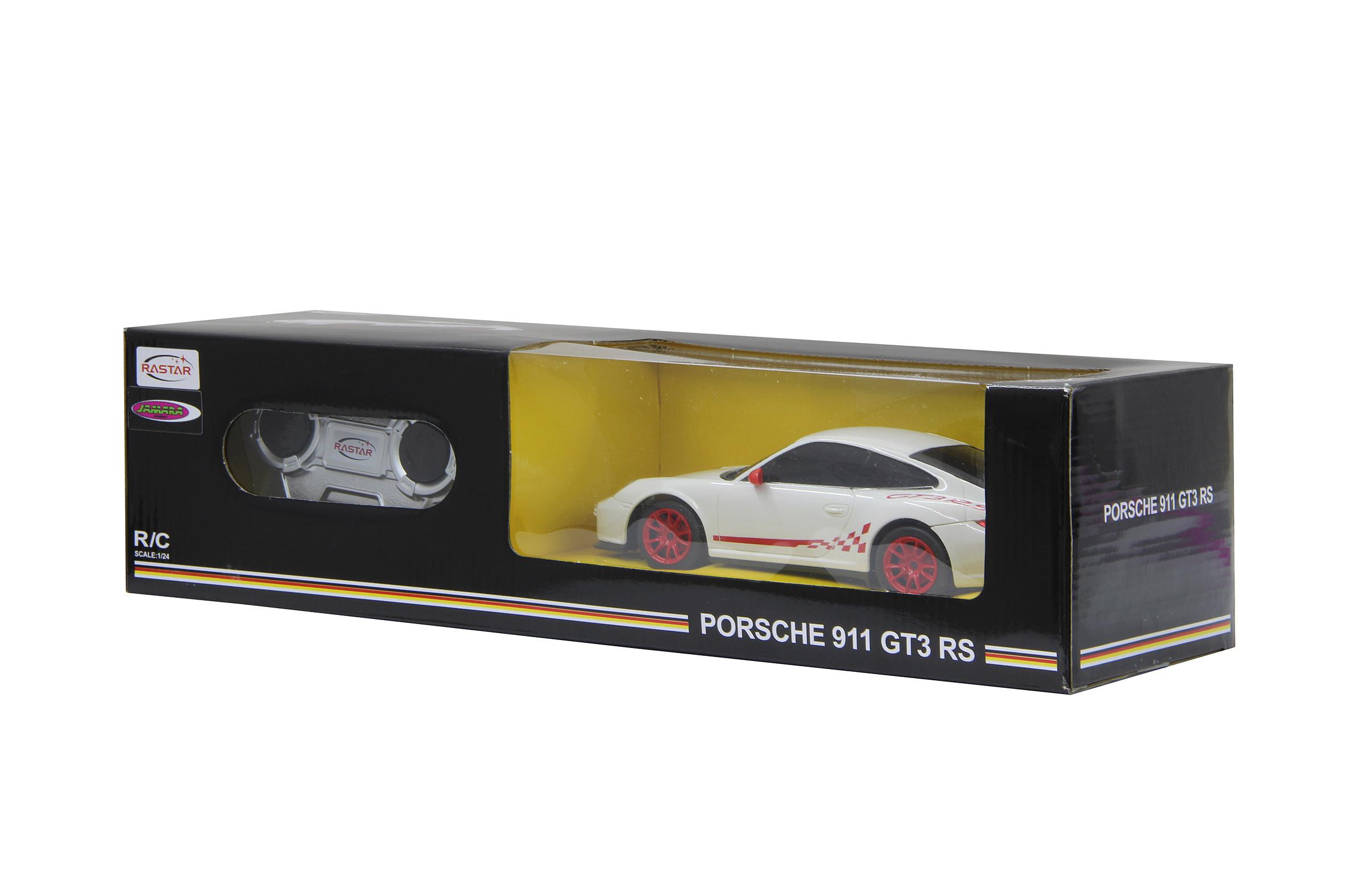 Jamara Porsche GT3 RS 1:24 weiss 27MHz   404096