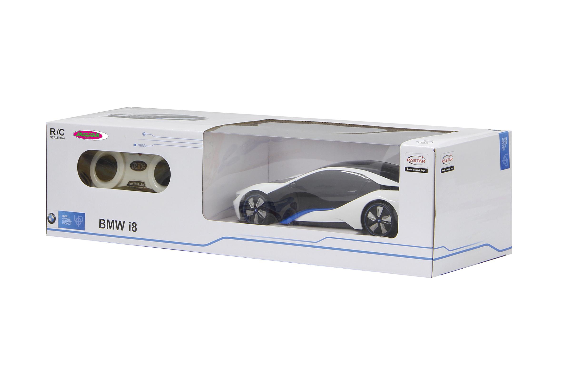 Jamara BMW I8 1:24 weiss 27MHz   404495