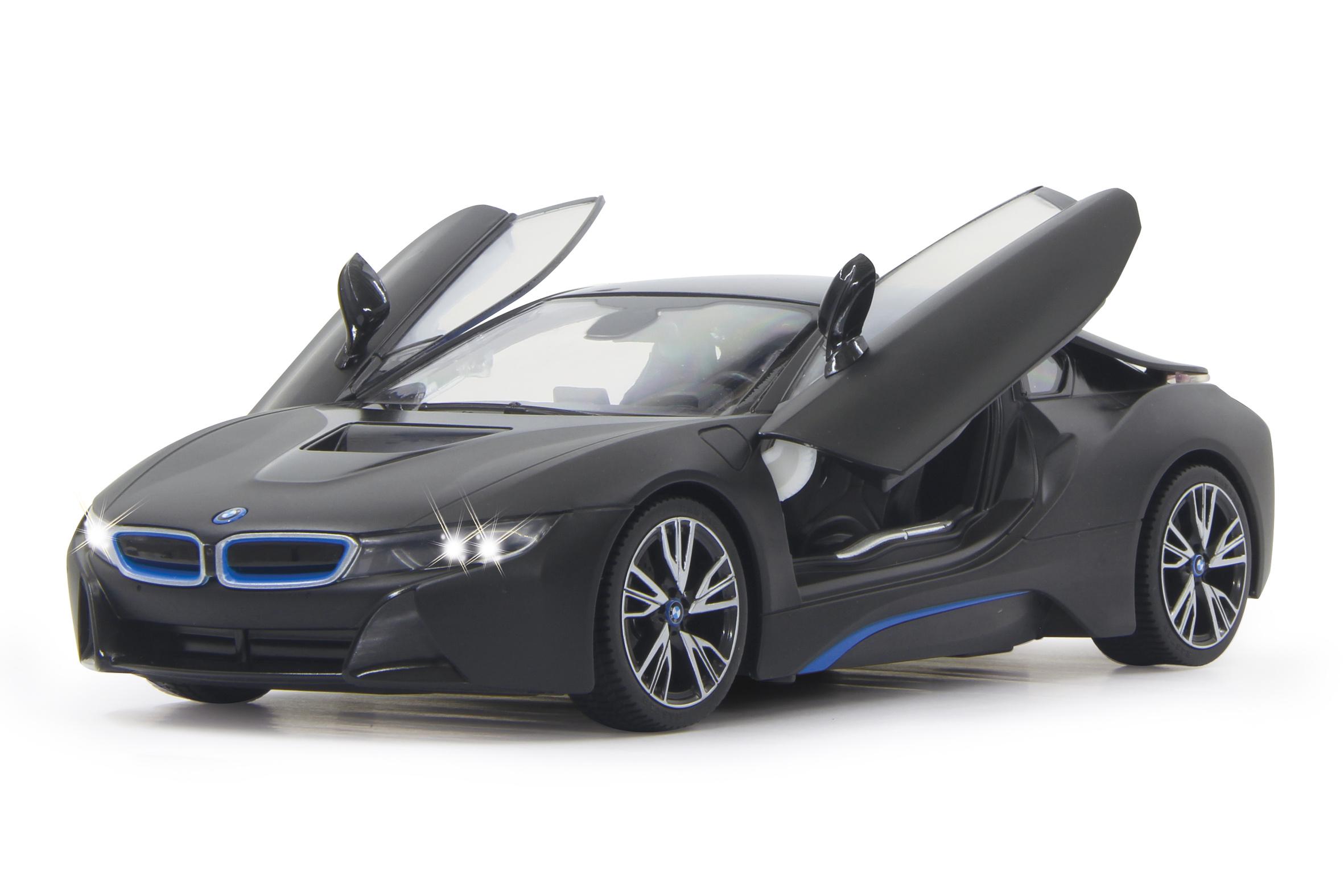 Produktbild Jamara BMW I8 1:14 schwarz 27MHz Tür fernbedienbar  404570 4 von 11