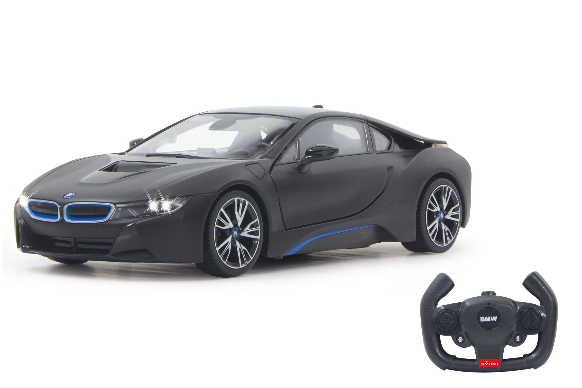 Produktbild Jamara BMW I8 1:14 schwarz 27MHz Tür fernbedienbar  404570 6 von 11