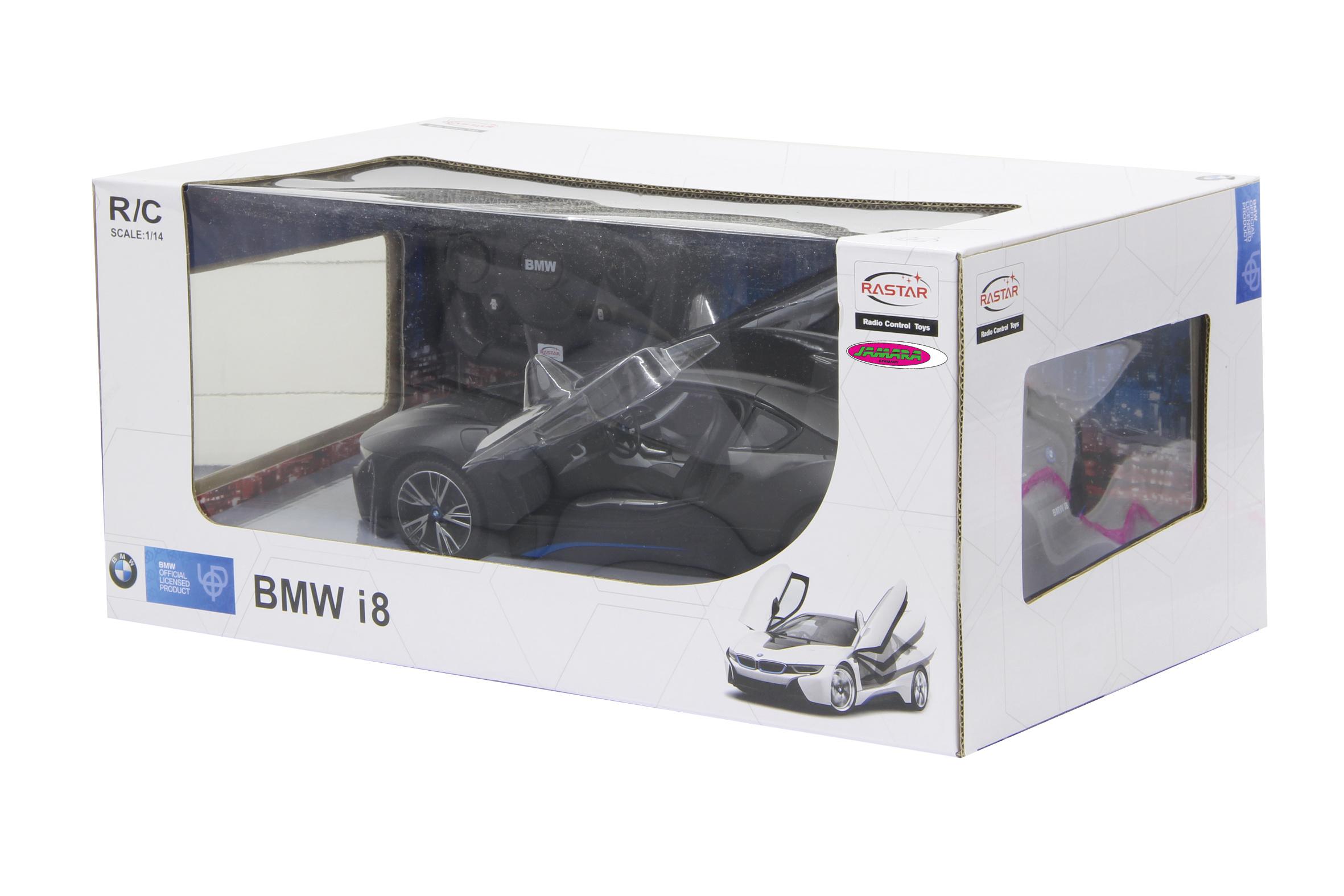 Produktbild Jamara BMW I8 1:14 schwarz 27MHz Tür fernbedienbar  404570 7 von 11
