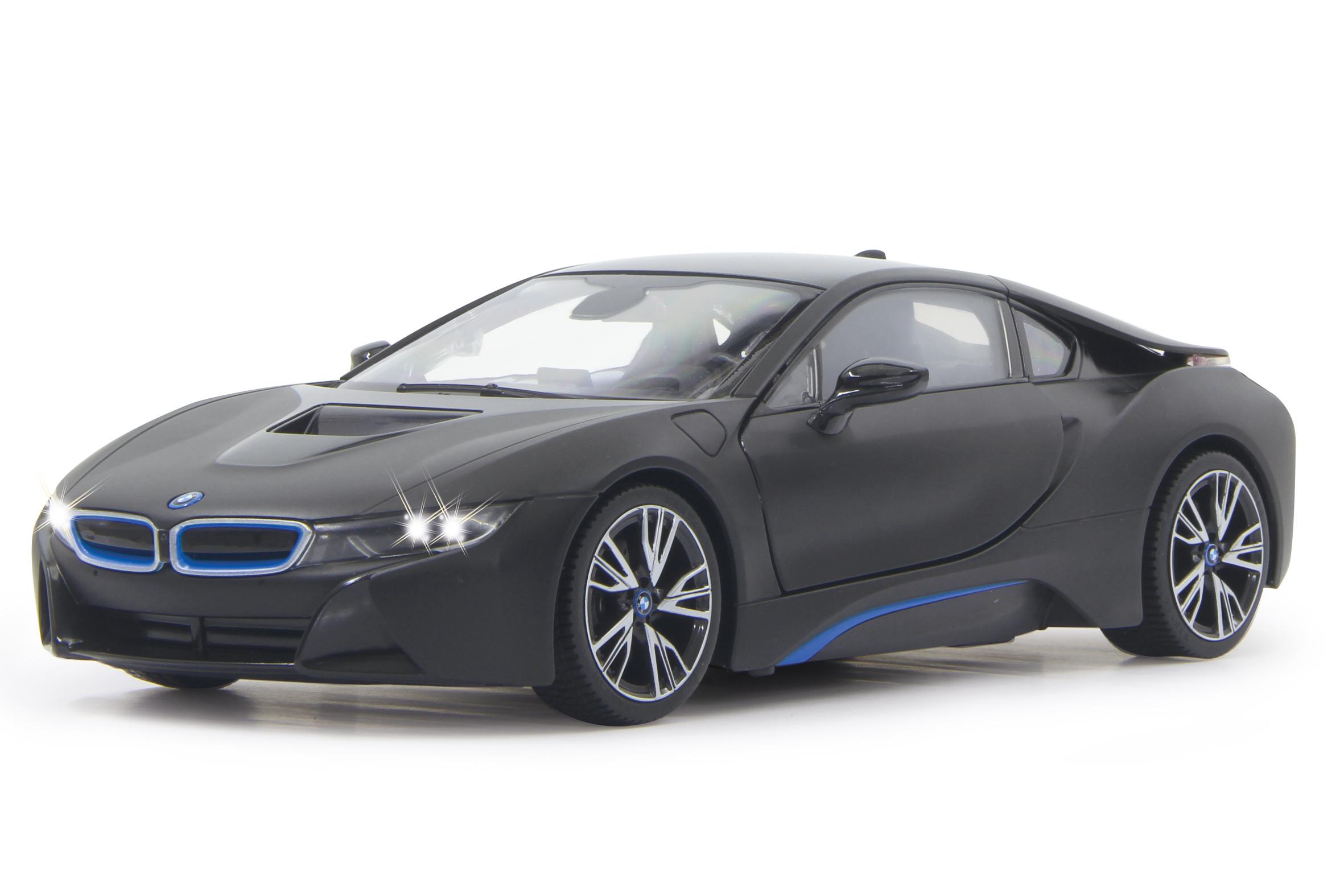 Produktbild Jamara BMW I8 1:14 schwarz 27MHz Tür fernbedienbar  404570 8 von 11