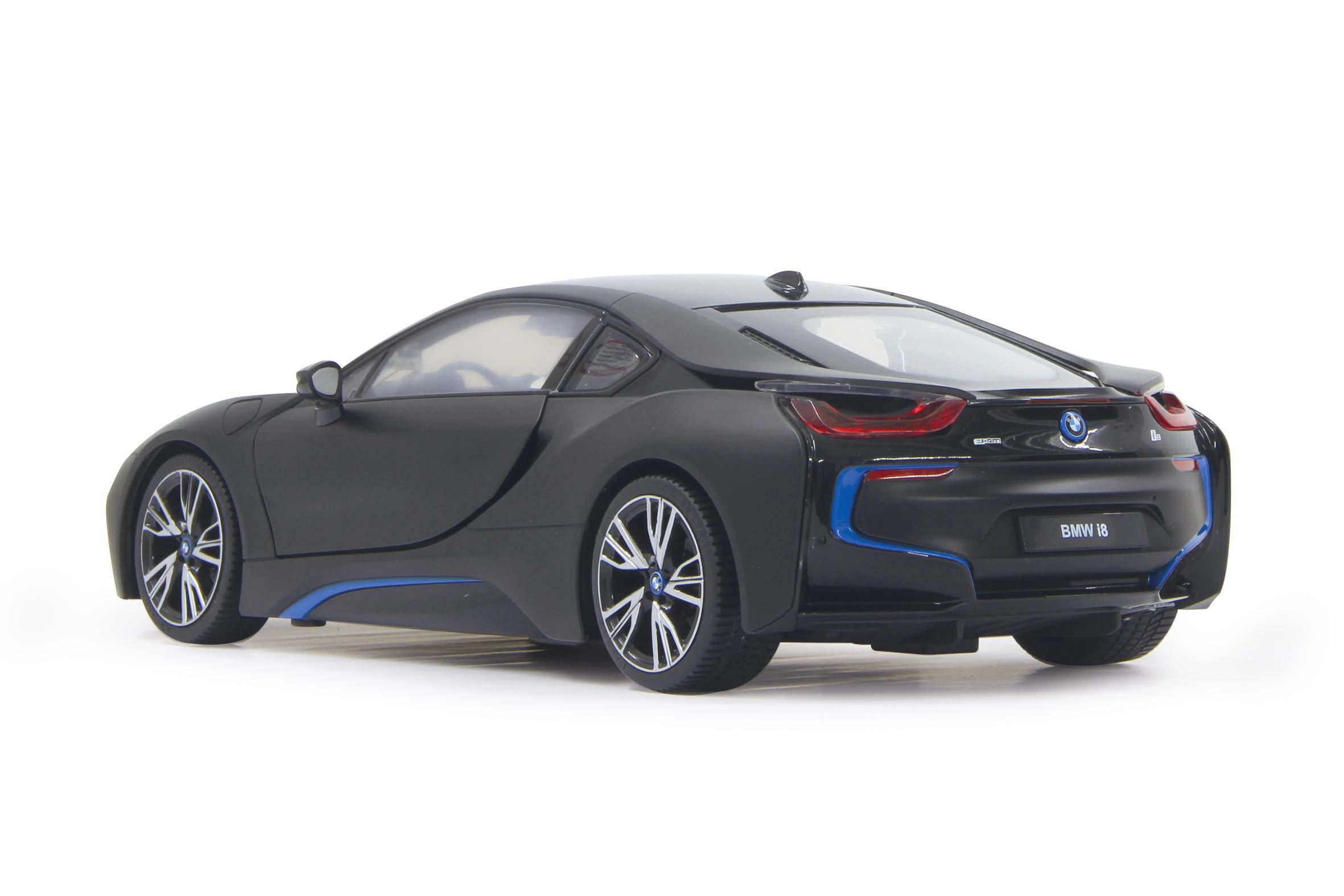 Produktbild Jamara BMW I8 1:14 schwarz 27MHz Tür fernbedienbar  404570 9 von 11