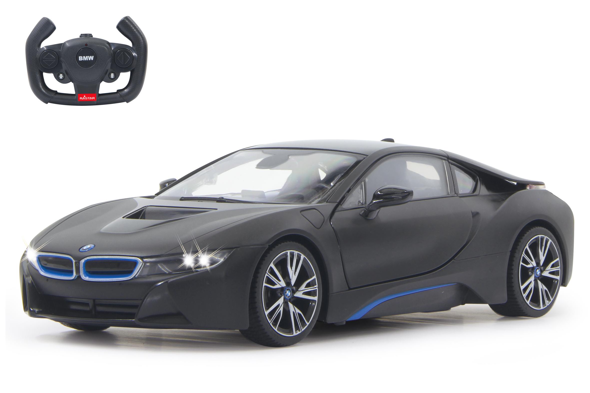 Jamara BMW I8 1:14 schwarz 27MHz Tür fernbedienbar  404570