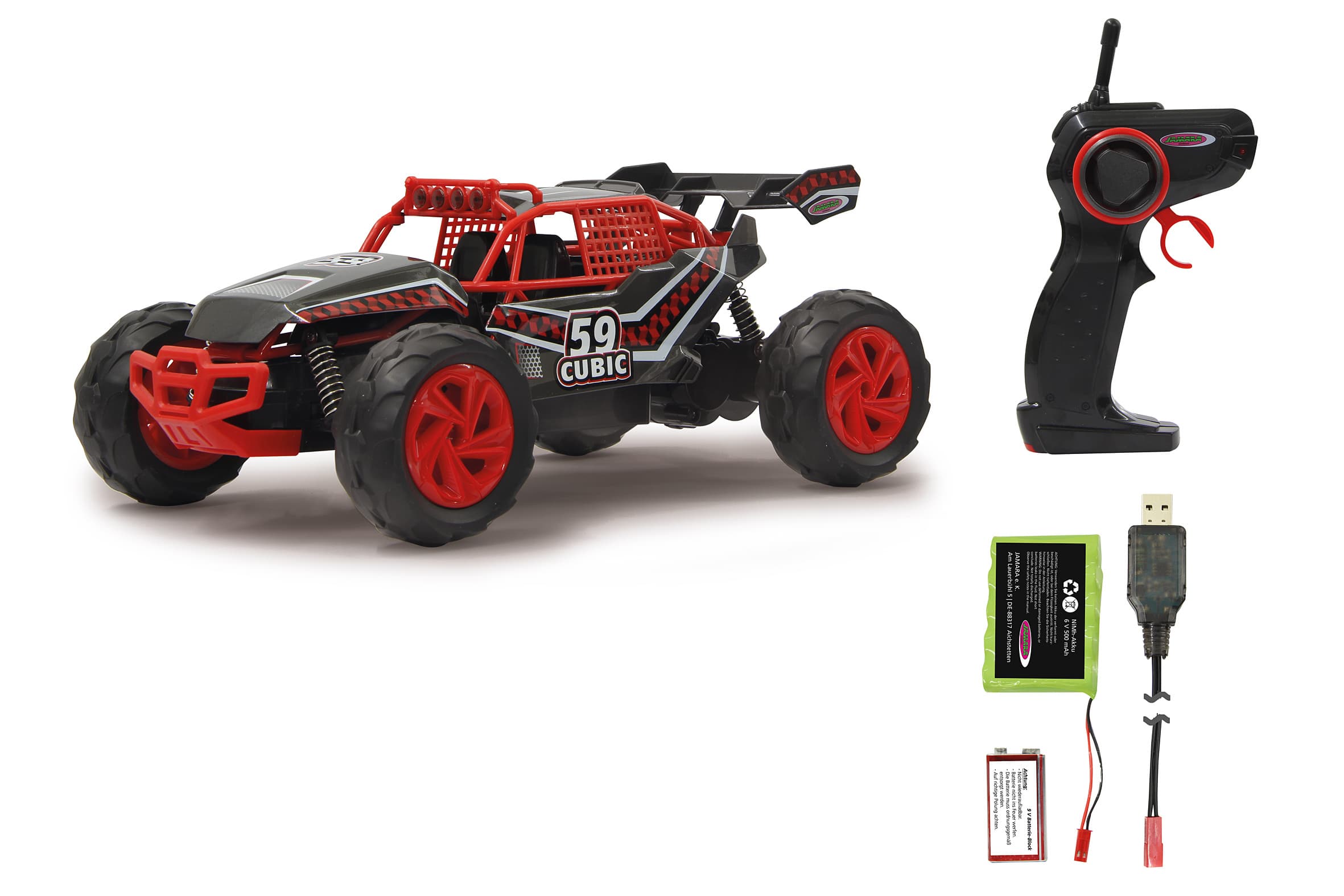 Produktbild Jamara Cubic Desert Buggy 1:14 2,4GHz   410010 7 von 9