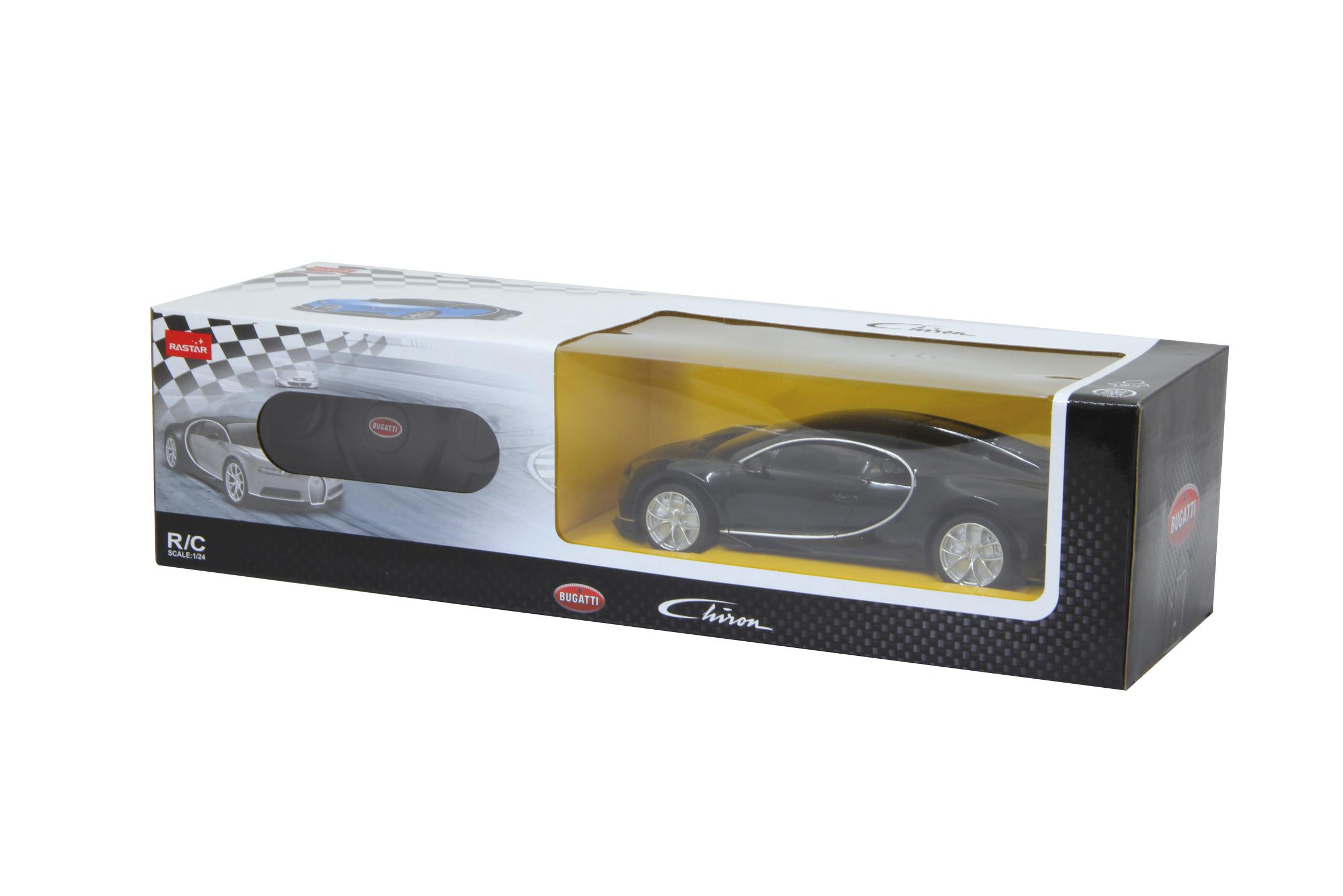 Jamara Bugatti Chiron 1:24 schwarz 27MHz   405136