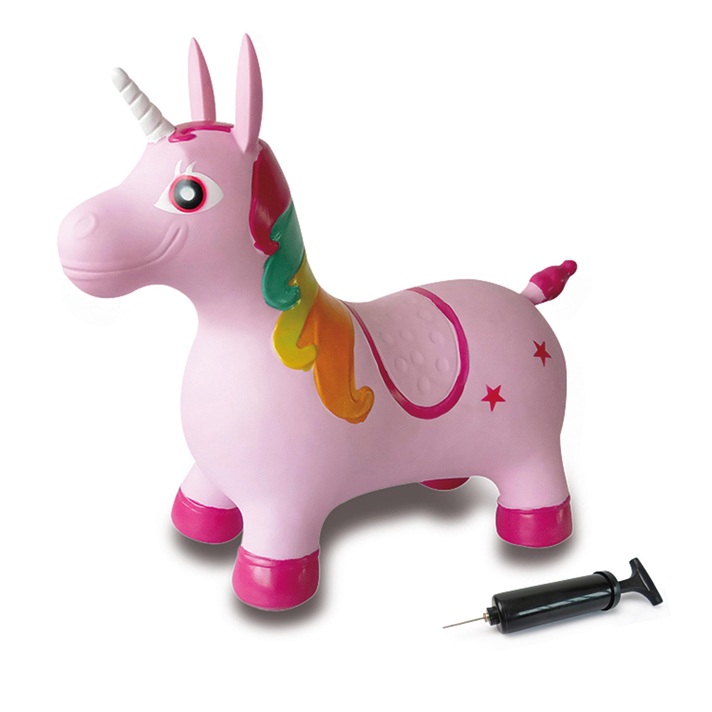 Produktbild Jamara Hüpftier Einhorn bunt mit Pumpe   460316 3 von 3