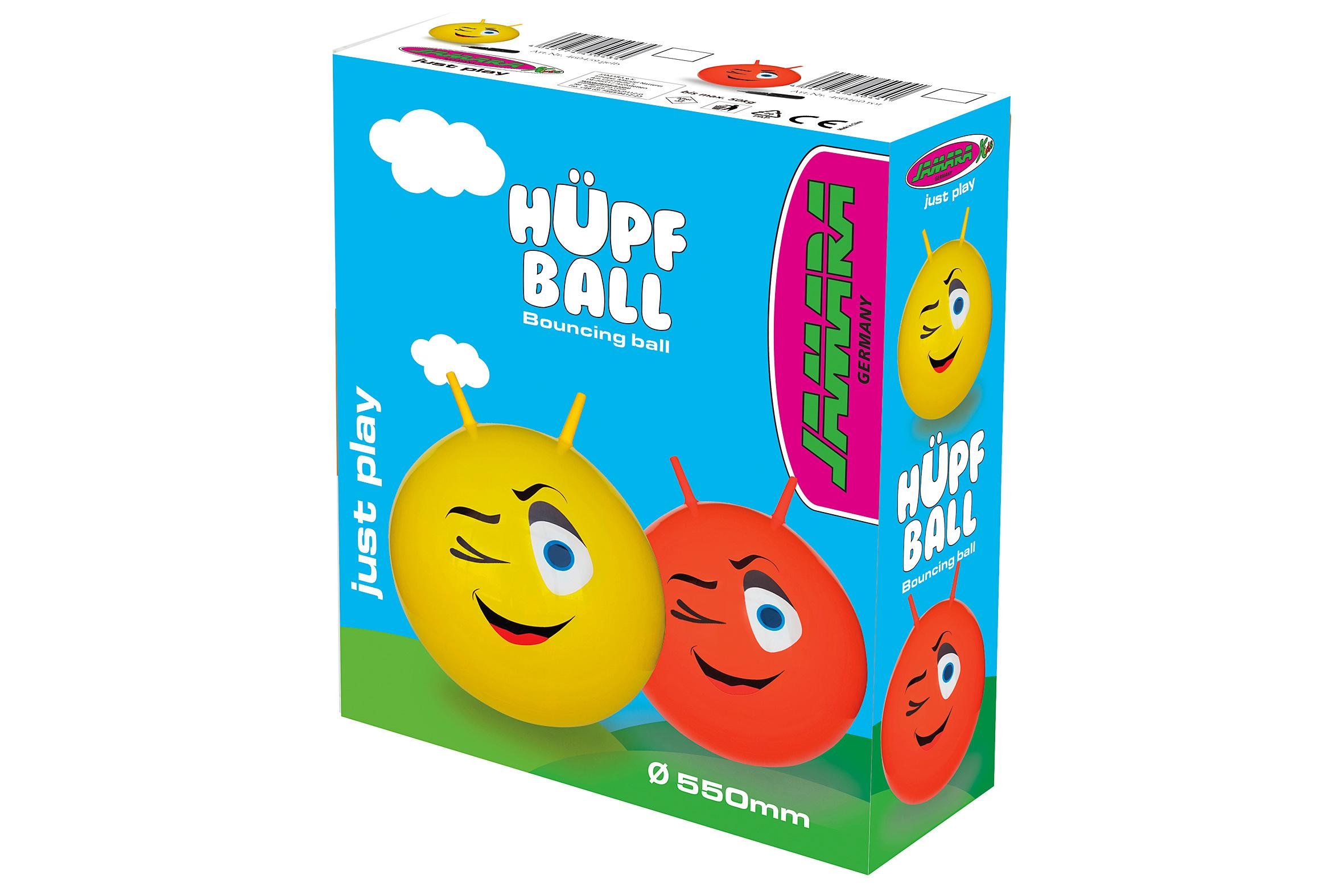 Produktbild Jamara Hüpfball Eye rot 550mm    460460 2 von 2