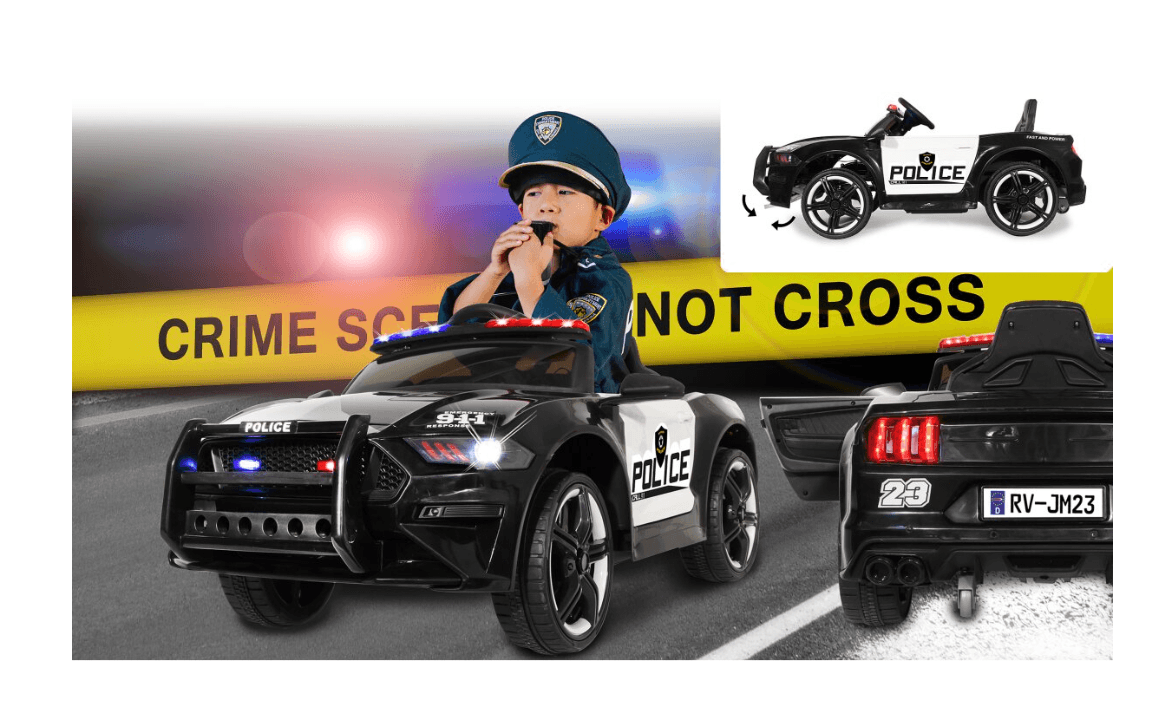 Produktbild Jamara Ride-on US Police Car 12V 10 von 14