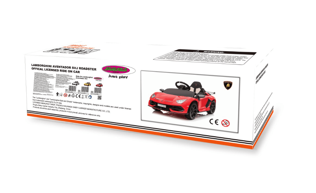 Produktbild Jamara Ride-on Lamborghini Aventador SVJ gelb 12V 2,4GHz 9 von 9