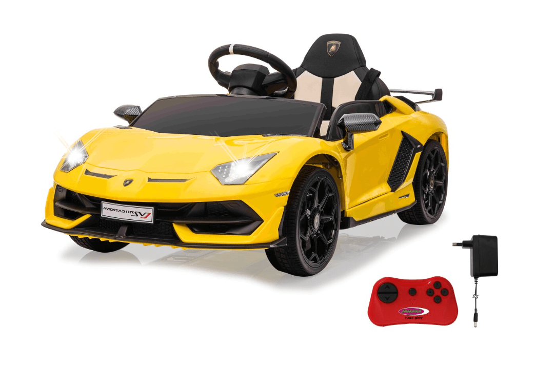 Produktbild Jamara Ride-on Lamborghini Aventador SVJ gelb 12V 2,4GHz 8 von 9