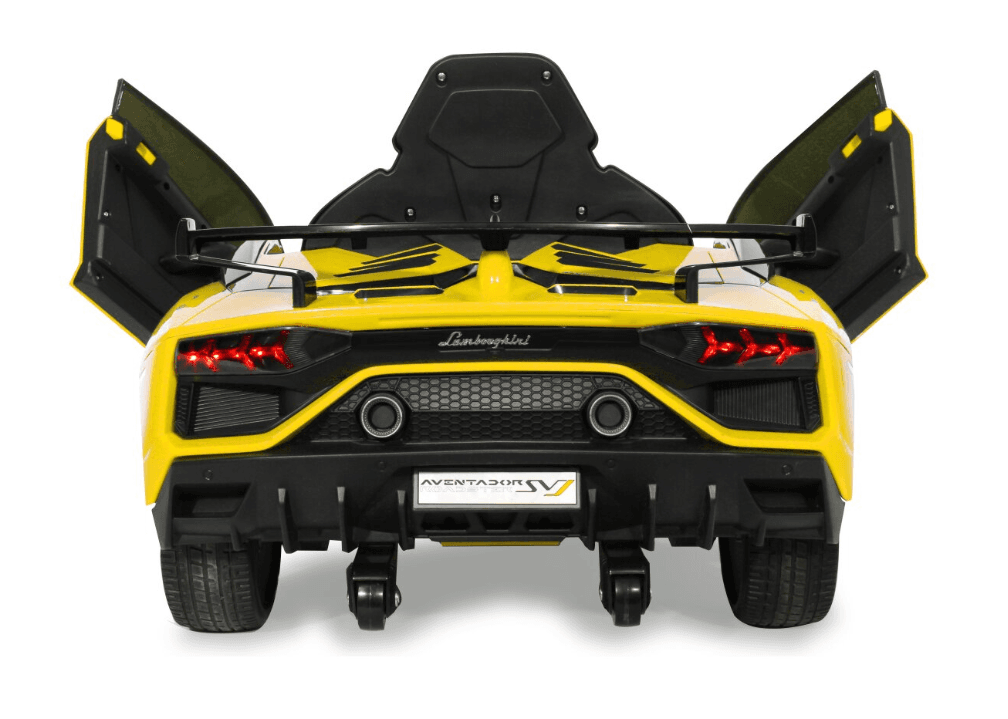 Produktbild Jamara Ride-on Lamborghini Aventador SVJ gelb 12V 2,4GHz 3 von 9