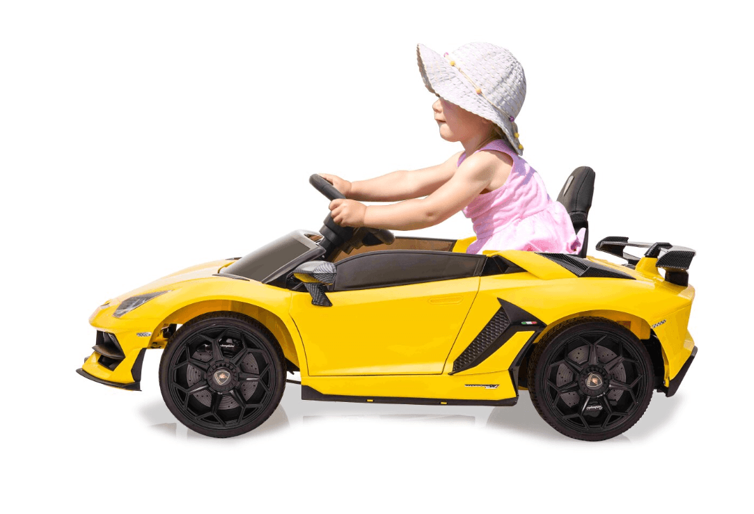 Produktbild Jamara Ride-on Lamborghini Aventador SVJ gelb 12V 2,4GHz 2 von 9