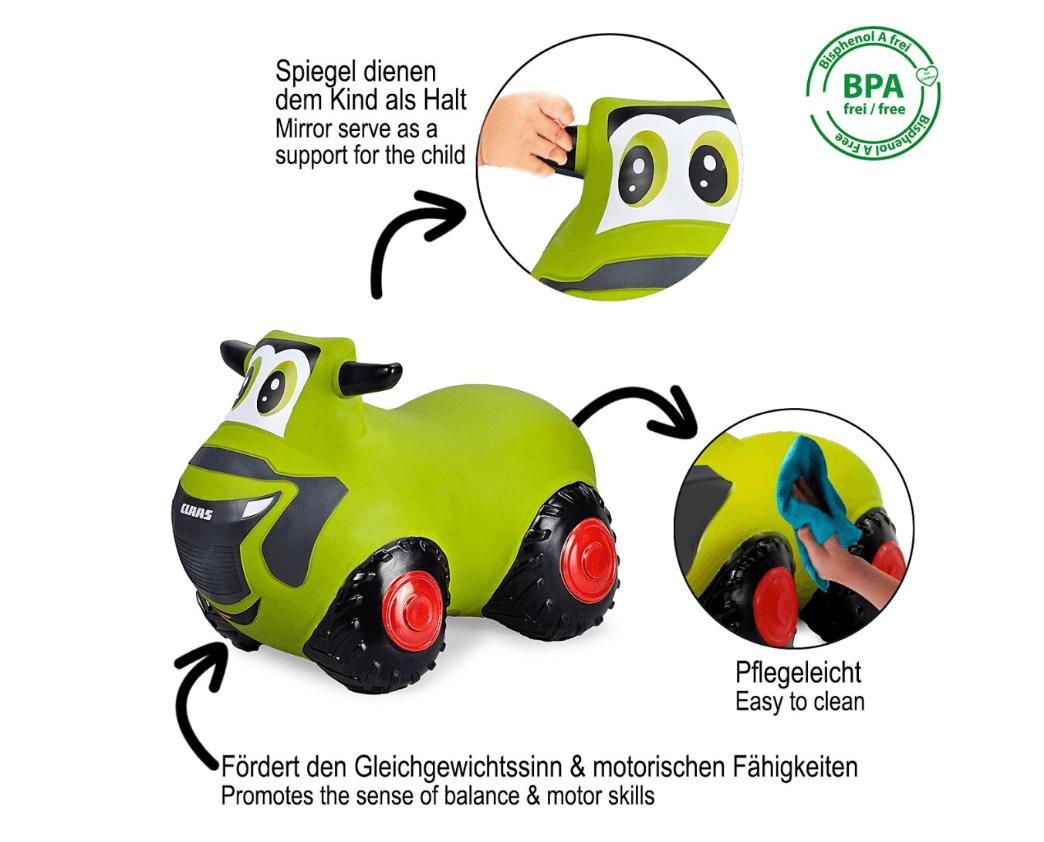 Produktbild Jamara Claas Hüpftraktor mit Pumpe 3 von 8