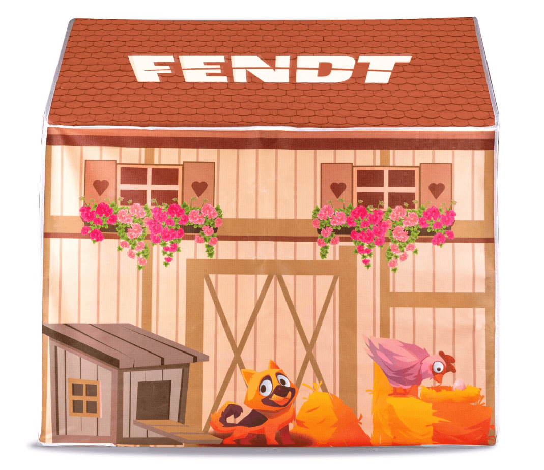 Produktbild Jamara Fendt Spielhaus Bauernhof 10 von 10