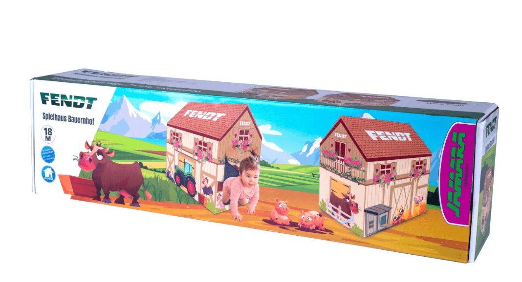 Produktbild Jamara Fendt Spielhaus Bauernhof 9 von 10