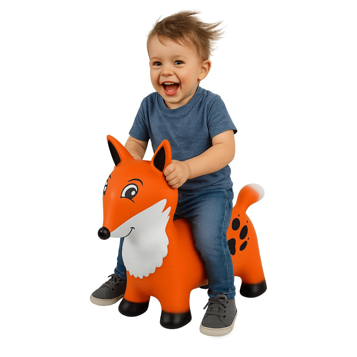 Jamara Hüpftier Fuchs HoppyDoo mit Pumpe