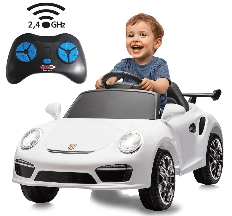 Jamara Ride-on RUF CTR3 Club Sport weiß 2,4GHz Li-Power 12.6