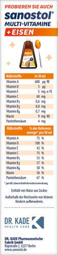 Produktbild Sanostol Multi-Vitamine ohne Zuckerzusatz 6 von 6