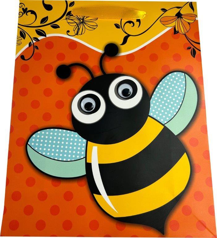 Produktbild BOCK Geschenktüte mittel Wackelaugen 23 x 18 x 10cm sortiert 3 von 4
