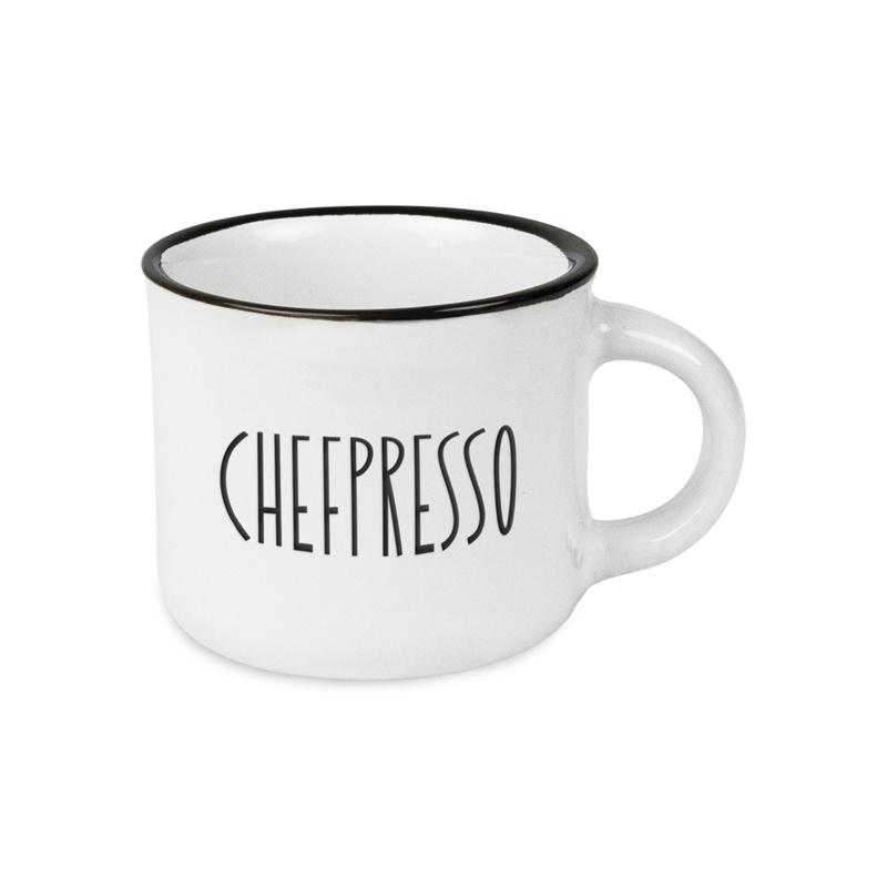GRAFIK WERKSTATT Tasse Espresso-Tasse Vintages Chefpresso