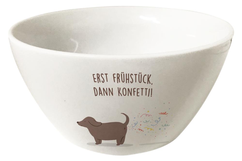 GRAFiK WERKSTATT Müslischale Gute Laune Erst Frühstück