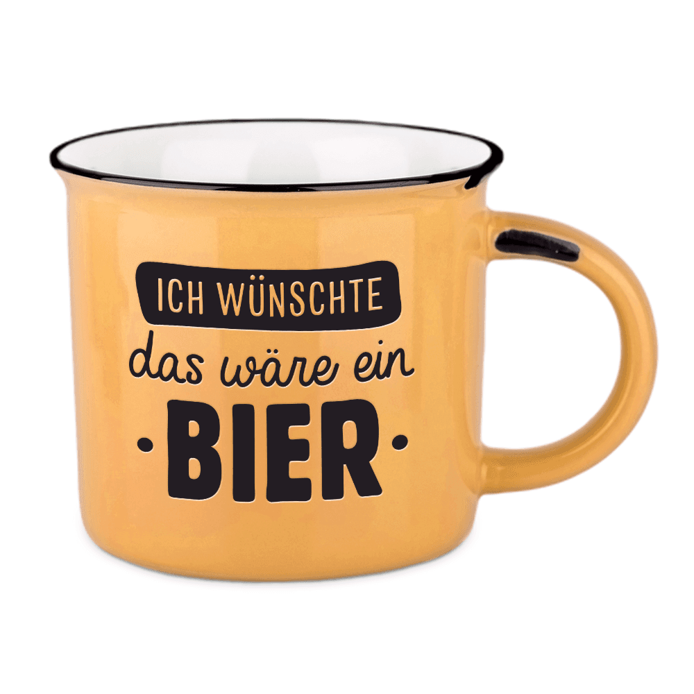 GRAFiK WERKSTATT Vintage Becher Bier
