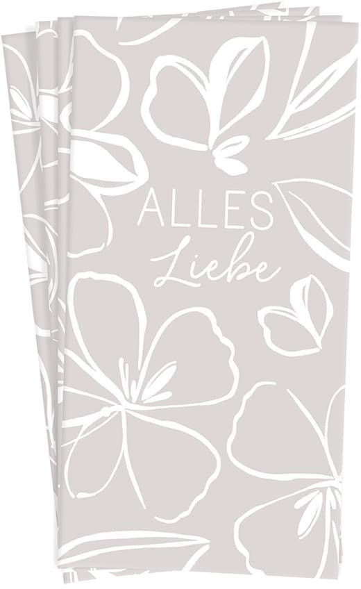 GRAFiK WERKSTATT Papiertaschentücher Alles Liebe